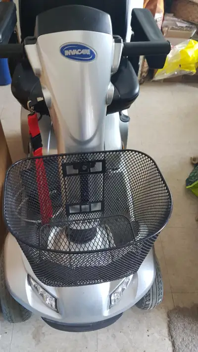 Used Invacare LEO Mobility Scooter for sale, in like new condition, has everything included needed t...