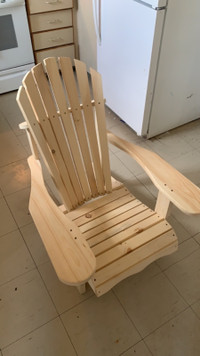 Entirely Hand Made Muskoka Chair 