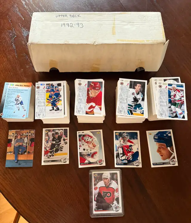 Hockey Card Sets - (1992/93 Upper Deck 1-640) & more! in Arts & Collectibles in Calgary - Image 2