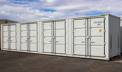 Our number: +1 365-654-6136 40FT High Cube Four side door Container. Details: Four side open door, o...