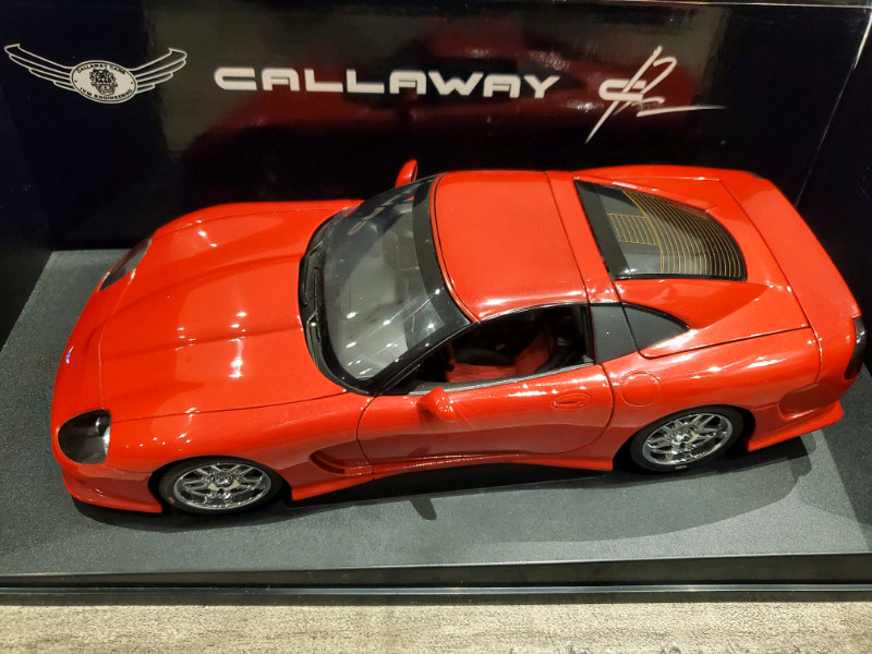 118 Diecast Autoart Chevrolet Corvette C5 Callaway C12 Red Arts