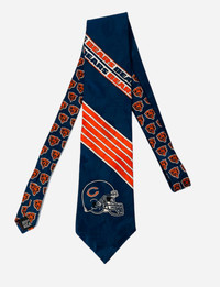 Cravate NFL Chicago Bears Neck Tie Vintage 1996
