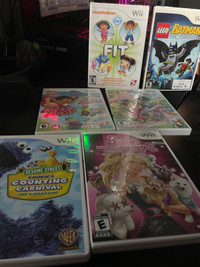 Assorted Wii  games for sale New Lower Price