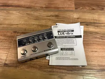 Edirol UA-4fx USB Recording Interface - $50, View more