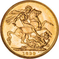 1899 Gold coin (Sold)