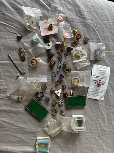 Vintage Antique Pin collection , View more