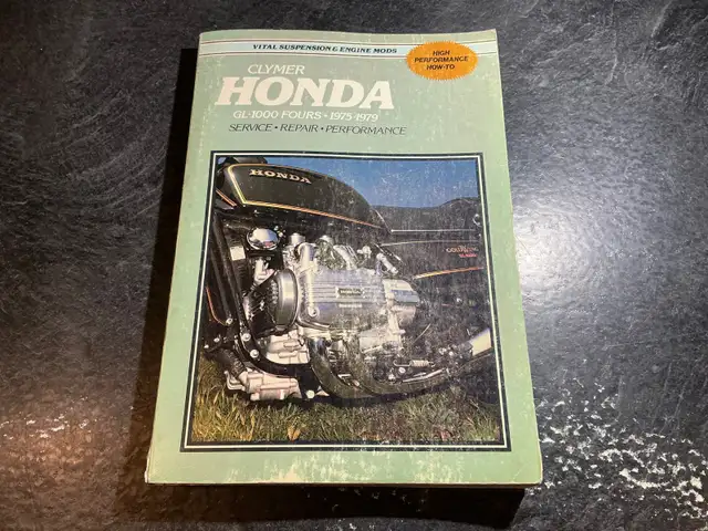 1975-1979 Honda Gold Wing GL1000 Fours Performance Repair Manual in Non-fiction in Parksville / Qualicum Beach - Image 2
