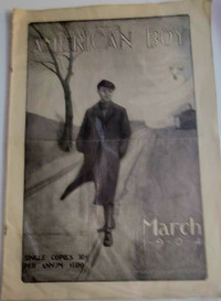 The American Boy - Vintage magazine - March  1904