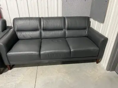 Natuzzi Top Grain Leather Sofa - NEW, View more