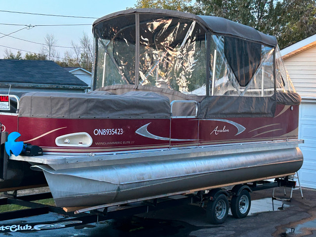 22ft Pontoon in Powerboats & Motorboats in Cornwall