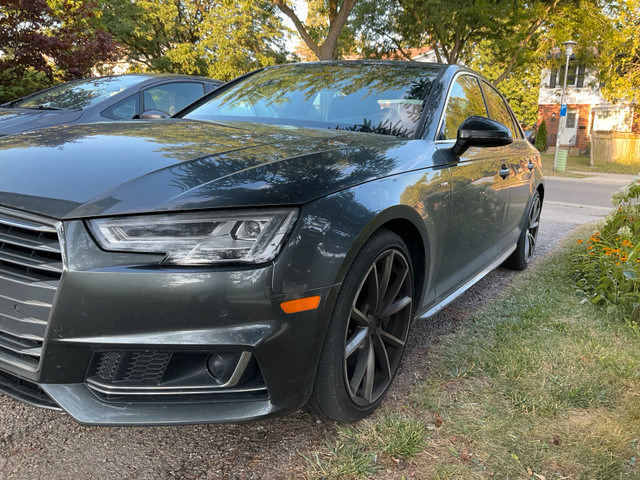 2017 Audi A4 120K Fully Loaded Technic trim Daytona Gray Pearl   in Cars & Trucks in London - Image 2