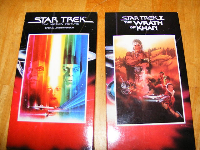 Vintage Star Trek The Movie Collection 6 VHS Tape 1993 Box Set in Arts & Collectibles in Saint John - Image 3