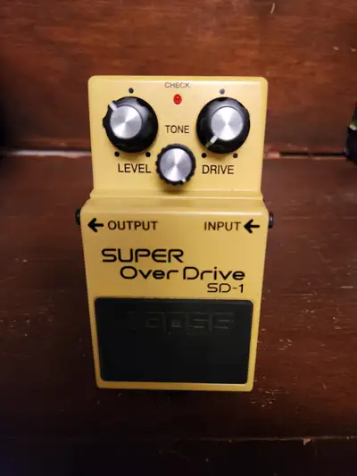 Boss Super Overdrive SD-1, View more