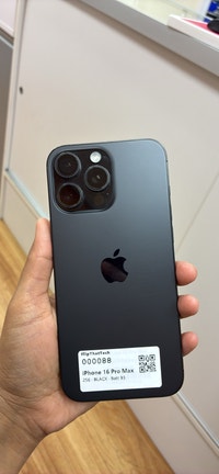 iPhone  16 Pro Max 256GB Black Titanium 93% Mississauga / Peel Region Toronto (GTA) Preview
