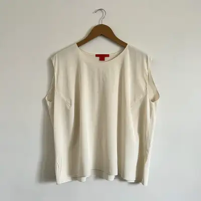 Shamask 100% Silk Sleeveless Top Large, View more