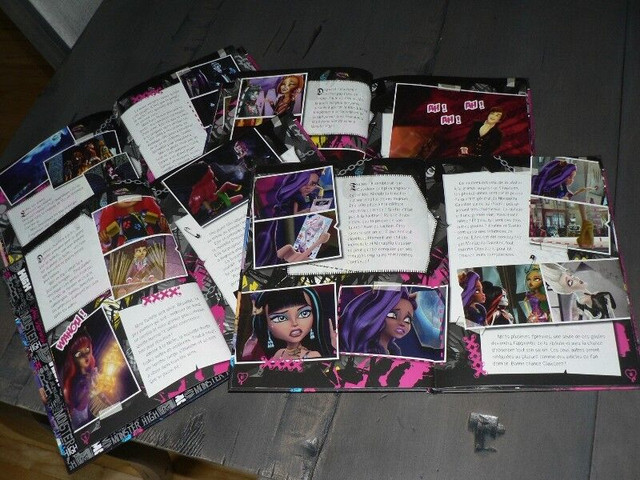 4 Superbe livres ALBUM DES FILMS Monster High   in Toys & Games in Longueuil / South Shore - Image 3