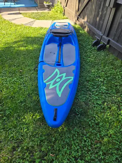 Perception 11' sit on Kayak/Paddleboard hybrid. Versatile and stable vessel. Swim deck, cooler, remo...