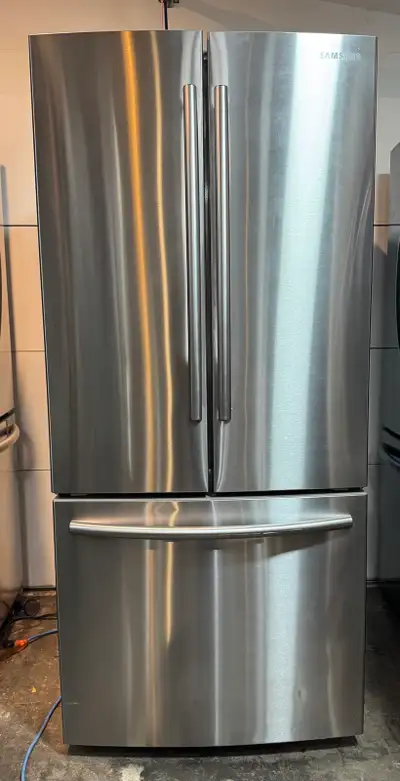 Samsung 30” fridge with water&ice - delivery , View more
