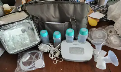 EvenFlo Deluxe Advanced Double Breast Pump, View more