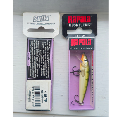 Rapala Husky Jerk HJ06 Yellow Perch 2 Pack New Milton, View more
