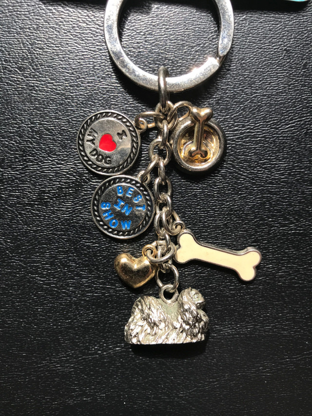 New, “Pekingese” 3D Metal Dog Keychain in Arts & Collectibles in Bedford - Image 3