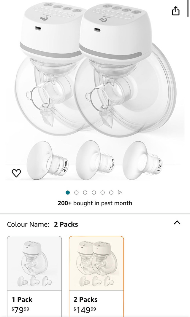 Electric breast pump in Feeding & High Chairs in City of Toronto