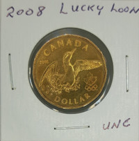 2008  OLYMPIC LUCKY LOONIE UNC