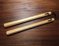 Bâtons de Nunchaku Traditionnels, en bois