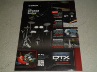 2014 Print Ad of Yamaha DTX562 DTX502 Electronic Drums with Gord