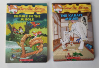 Kids' Geronimo Stilton Books 7-10 years $2 ea. Buy 2 get 1 free