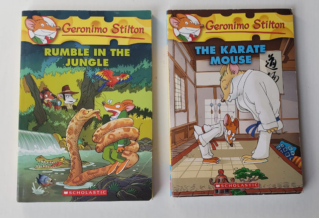 Kids' Geronimo Stilton Books 7-10 years $2 ea. Buy 2 get 1 free in Children & Young Adult in Calgary