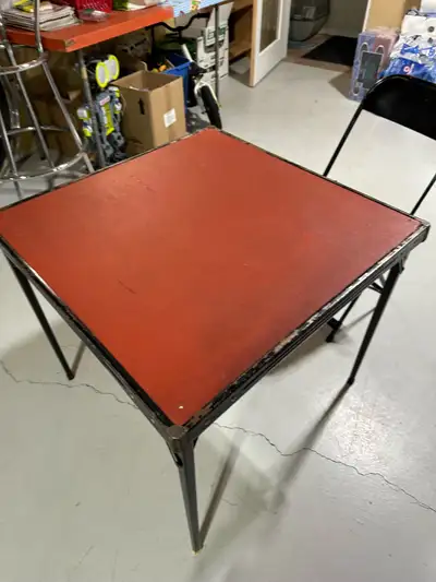 Great 4 camping - Card table (s) x3 and chairs x4, View more