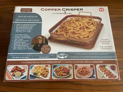 New COPPER CRISPER by Copper Chef, View more