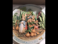 Limited Edition Benjamin Bunny Musical Collector’s Plate