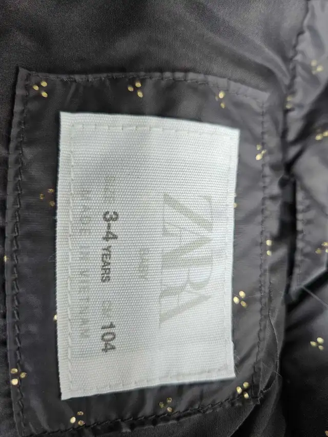Zara Girls Puffer Coat in Kids & Youth in Oshawa / Durham Region - Image 5