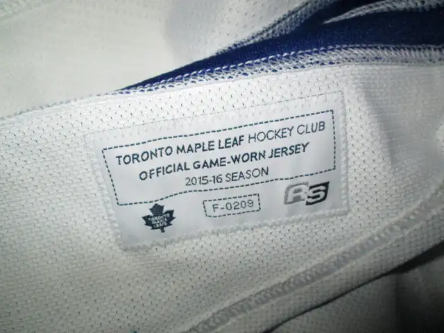 Jake Gardiner Game Used Toronto Maple Leafs Jersey MLSE in Arts & Collectibles in Mississauga / Peel Region - Image 4