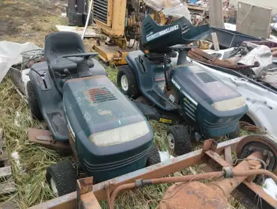 2 ride on lawn mower tractors craftsman v-twin, View more