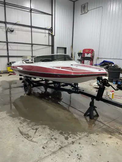 Stingray / Banshee Ski Boat 115 evinrude with electric choke Lots of recent work done to this boat R...