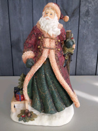 Figurine musicale Victorian Santa Noël 