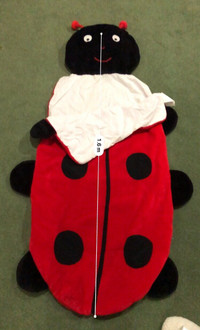 Ladybug sleeping bag