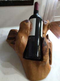 LIVE TREE ROOT BOTTLE HOLDER