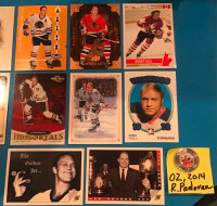 Hockey Great Bobby Hull 16 Diff Cards $10 for all not each