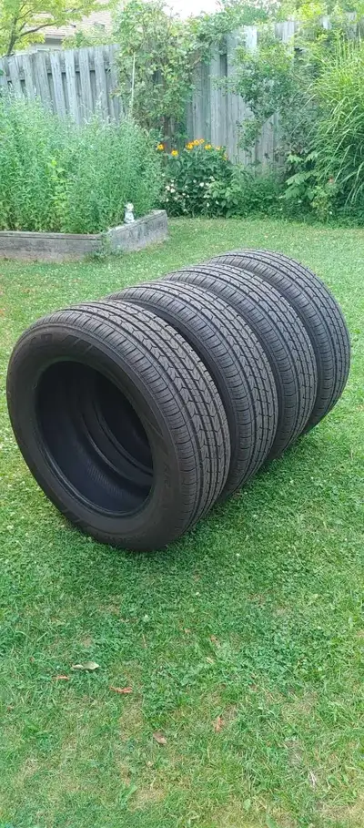 I've got some almost new all-season tires, practically brand new. They've only been used for about 9...