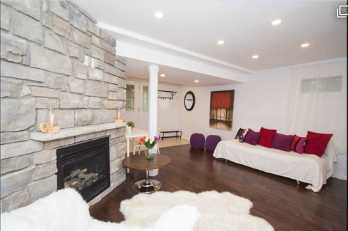 Bright and cozy above the ground walkout lower unit is waiting for a good tenant! It is located in a...