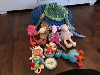 Lot de toutoux NEUFS! Raie girafe souris mouton vache chat et +