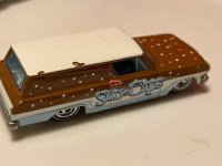 diecast Hot Wheels 64 Chevy Nova Delivery wagon real rider tire