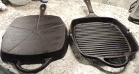 CAST IRON GRILL PANS