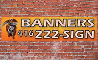 Wall Banner with full colour digital print / outdoor advertising