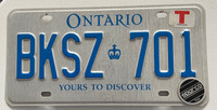 Almost new car plate 