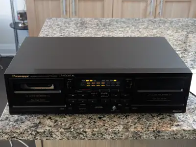 Mint Pioneer CT-W208R Double Cassette Deck Auto Reverse + Manual, View more